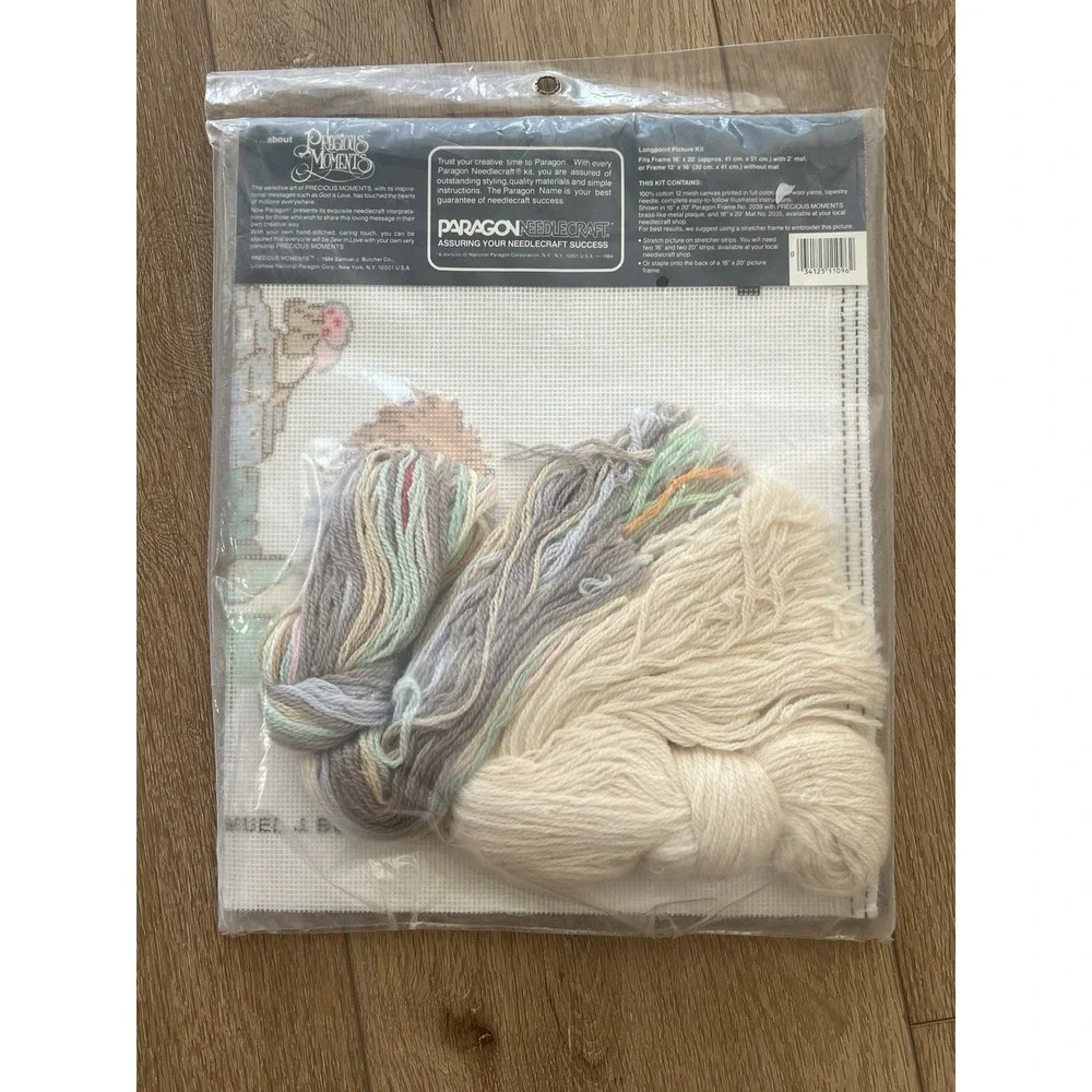 Precious Moments Longpoint Picture Needlecraft Kit Boy & Dog 16